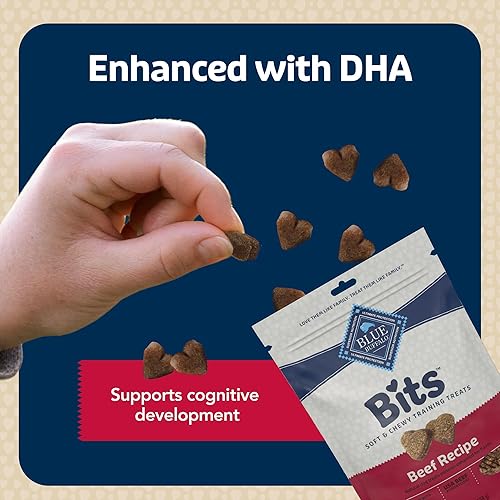 Vista 67 de Blue Buffalo BLUE Bits - Recompensas naturales, suaves y húmedas, para entrenamiento de perros, receta de pollo, bolsa de 19 onzas