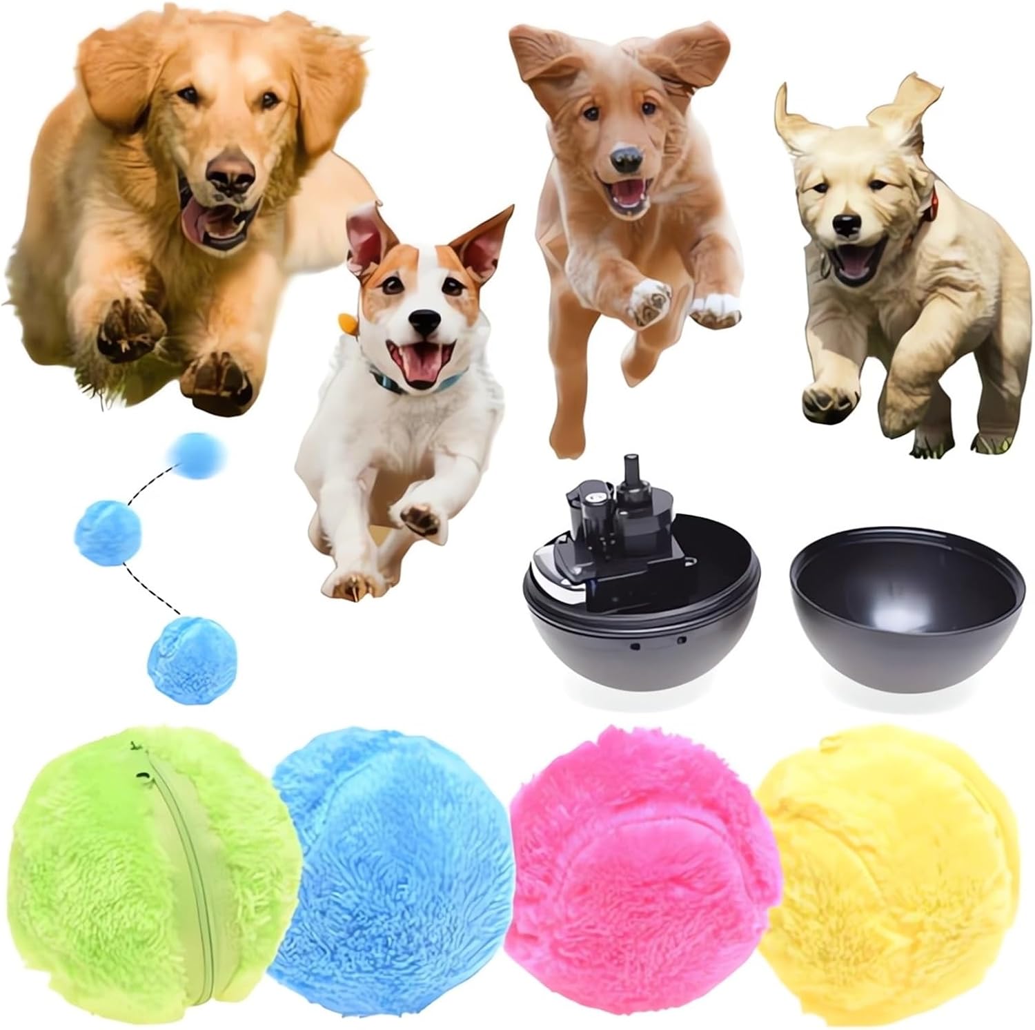 Pet Supplies Active Rolling Ball 2023 New Self Automatic Rolling