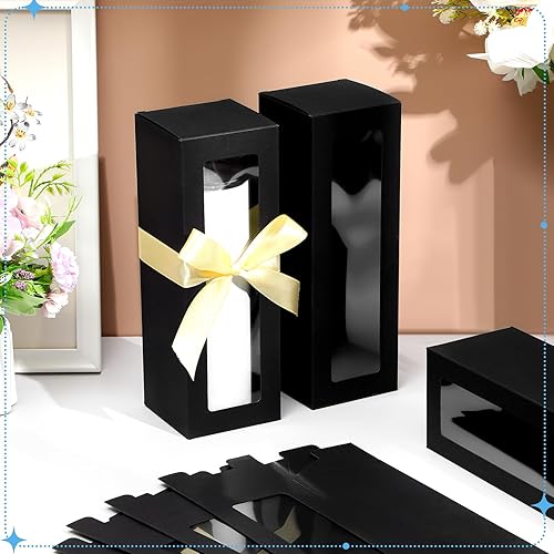 Miniatura 2 de Perkoop 60 cajas de regalo para vasos de sublimación, cajas de exposición transparentes con ventana para prensa de calor de 12 onzas, 20 onzas, 30