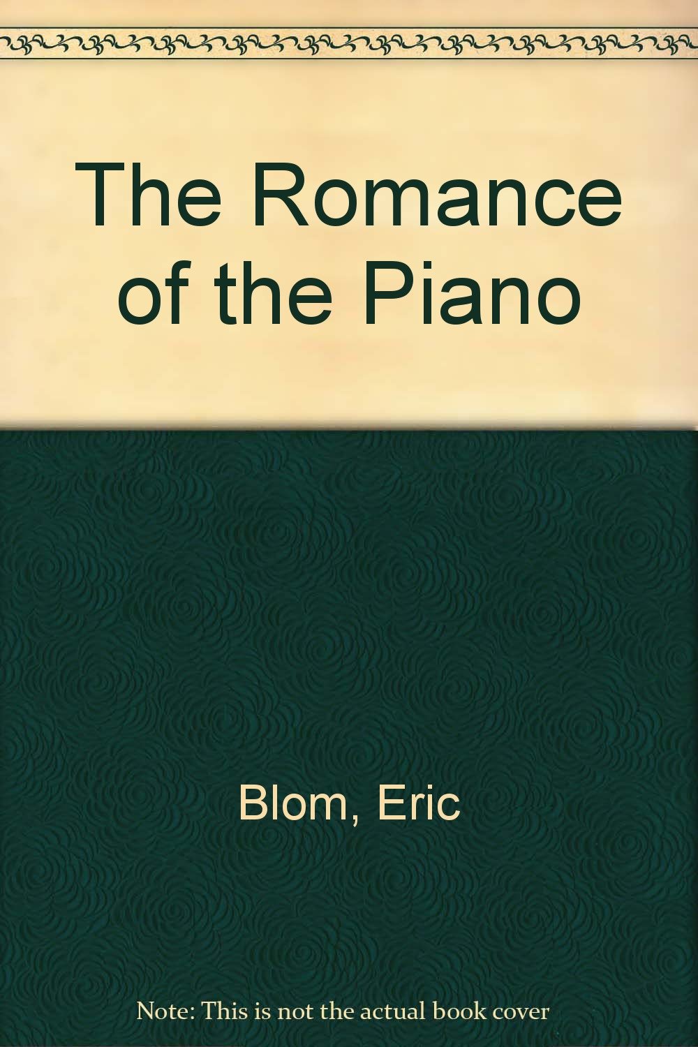 Romance Of The Piano recueil de partitions de haute qualité éditoriale