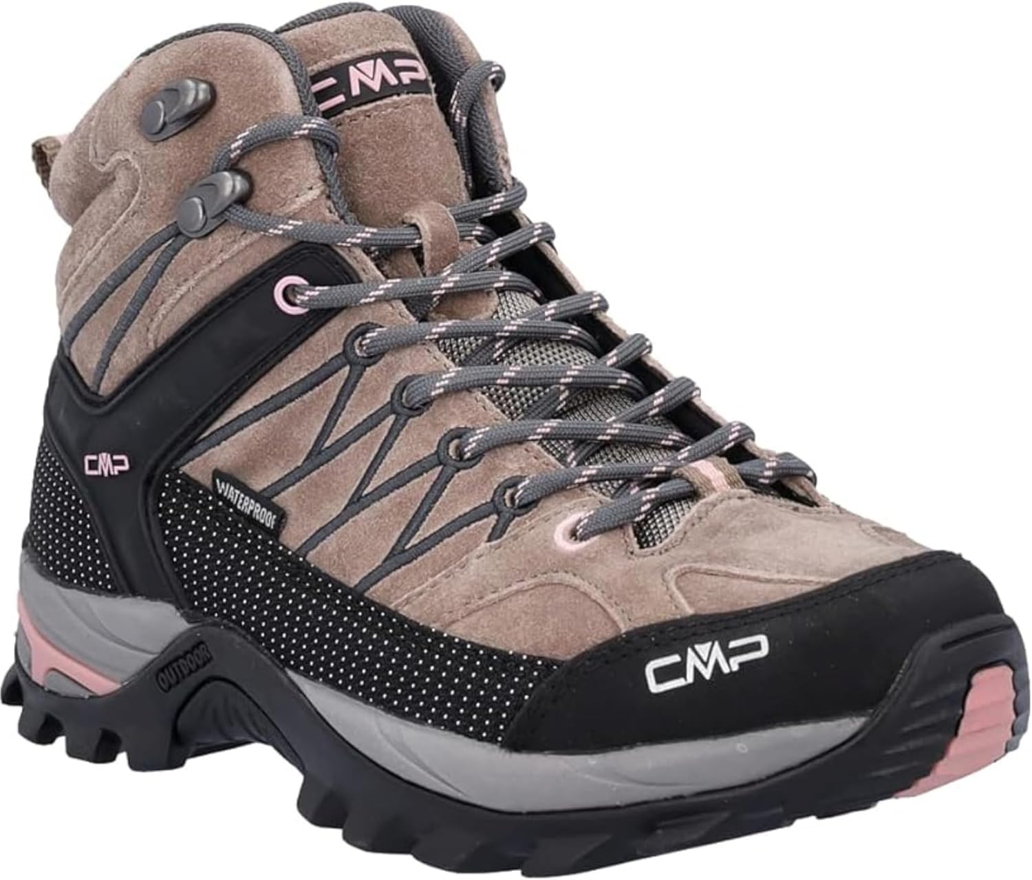 CMP RIGEL Women’s Lightweight Waterproof Hiking Boots with Ankle Support CMP RIGEL Women’s Lightweight Waterproof Hiking Boots with Ankle Support