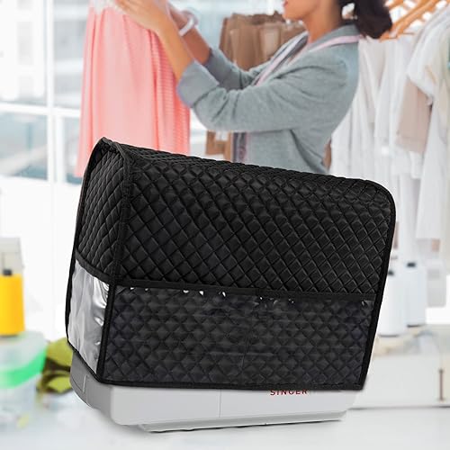 Miniatura 23 de BAGSFY Funda para máquina de coser para hermano, cubierta antipolvo para máquina de coser para cantante, cubiertas antipolvo acolchadas compatibles