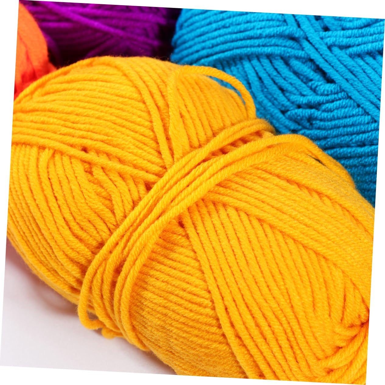 Artibetter Filato Di Cotone Al Latte 12 Pezzi Per Uncinetto e Maglieria, Filato Caldo e Morbido Per Cappelli e Sciarpe, Set Filo Cotone Per Lavori a Mano e Fai Da Te, Lavabile in Lavatrice