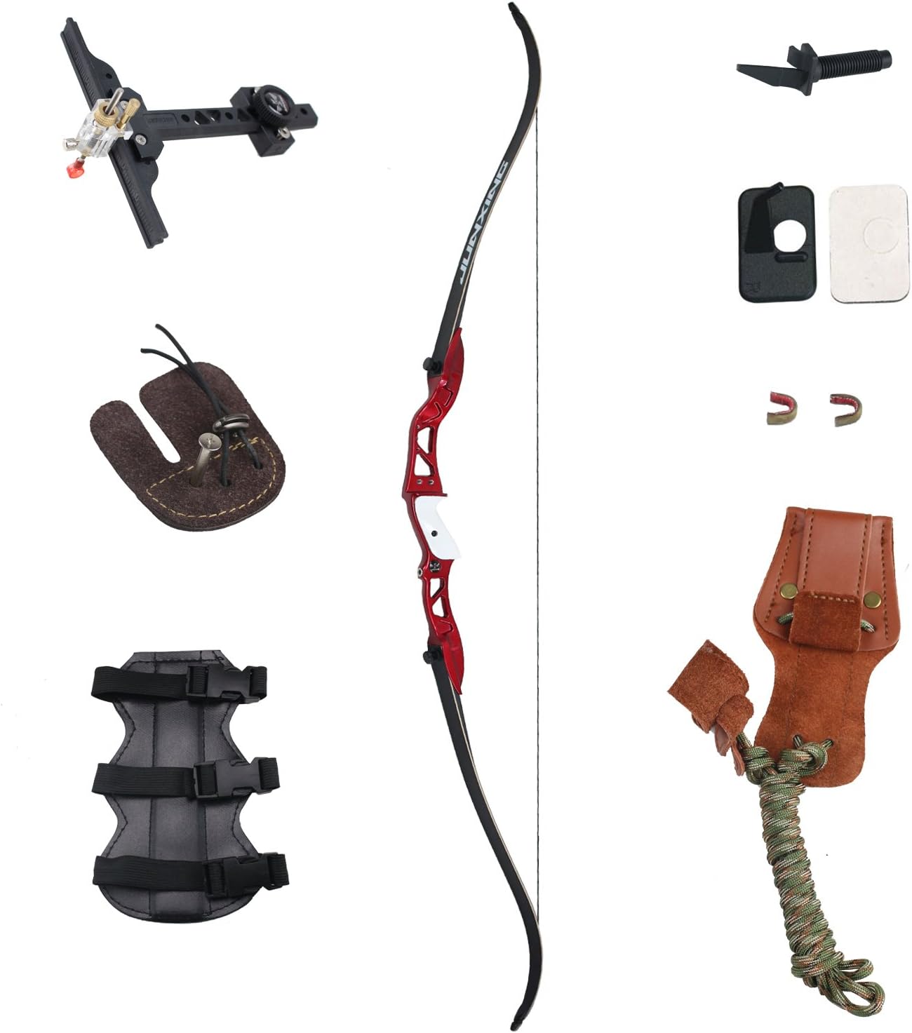 SinoArt 54" Takedown Recurve Bow with 28" Max Draw Length