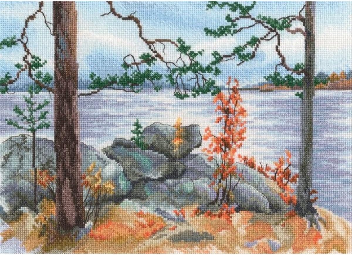 RTO Moon Path Counted Cross Stitch Kit