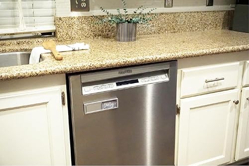 Miniatura 8 de Letrero magnético para lavavajillas Clean Dirty - Letreros magnéticos que dicen limpio/sucio - Adhesivo adhesivo opcional para lavaplatos de acero