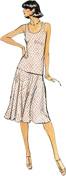 Vogue V2122B5 Misses' Vintage 1977 Semi-Fitted Knit Jacket, Belt, Flared Top and Skirt Sewing Pattern Packet by Diane von Furstenberg, Design Code V2122, Sizes 8-10-12-14-16