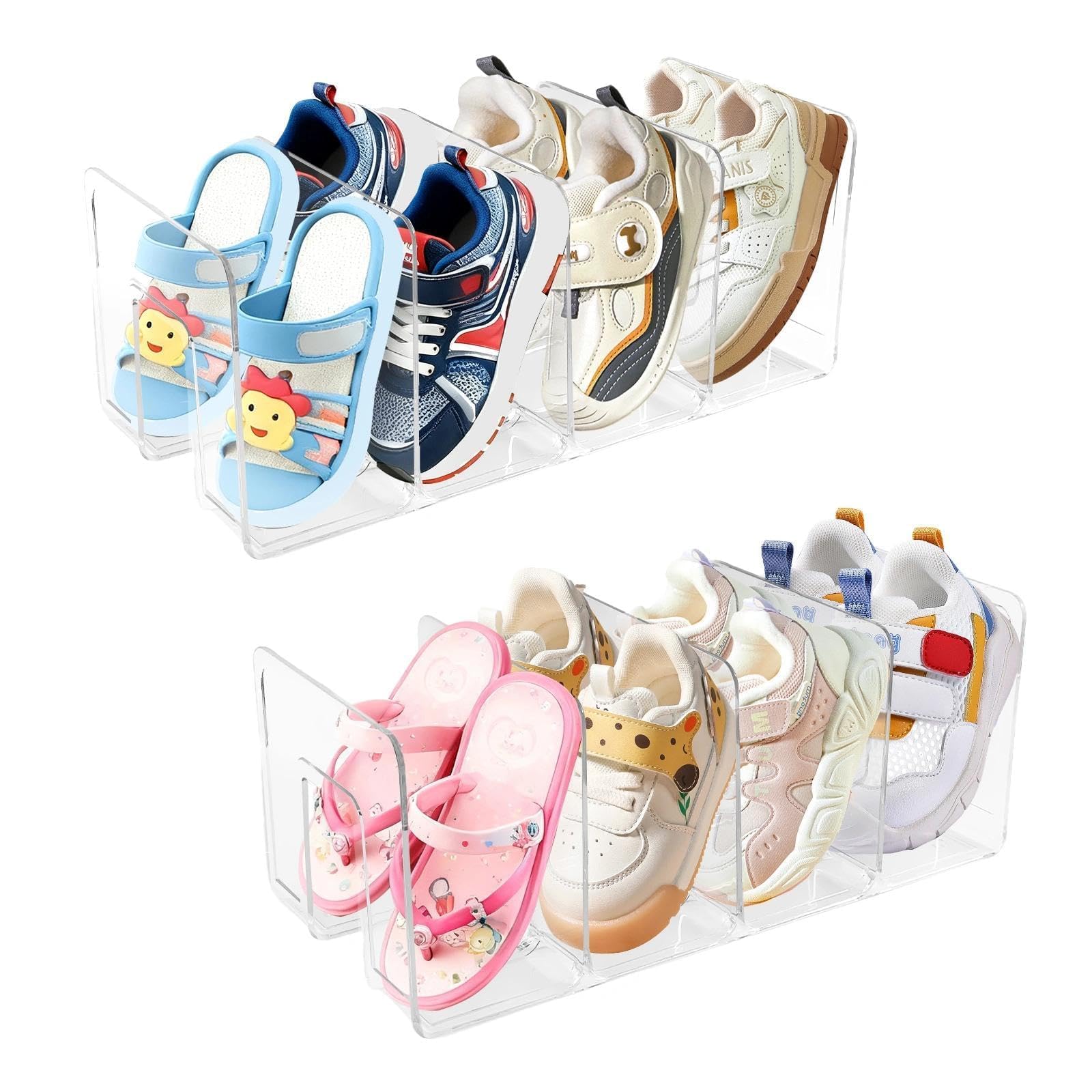 Organiseur pour placard enfant et trieur de cahiers transparent pour le bureau