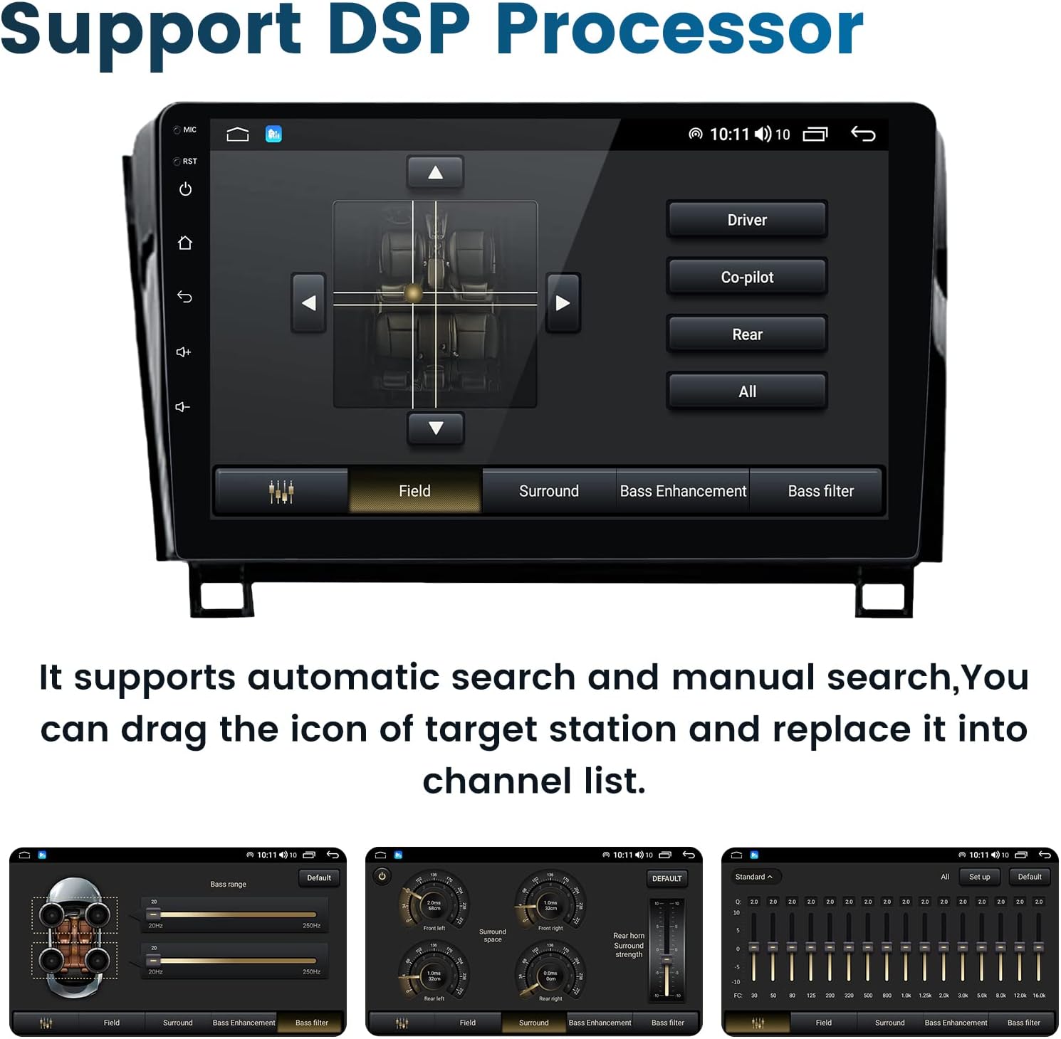android 11 car radio stereo for toyota tundra 2007 2013 sequoia 2008 2018 biorunn 10 1 car gps navi octa core built in wireless carplay android auto