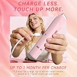 Bikini Trimmer Femmes, Razor électrique double tête pour la ligne Bikani & Cheveux pubiques, Rasoir personnel pour jambes, sous-bras & Touches faciales, USB-C Groome du corps compact rechargeable
