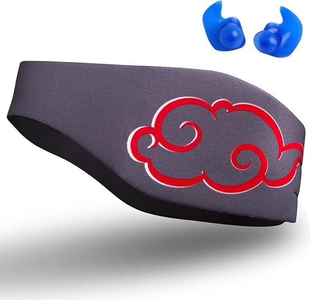 Qshare Swimming Headband  Best Design Ear Band to Protect Swimmer's Ears, Doctor Recommended to Keep Water Out and Earplugs in, 2 Sizes for Toddlers & Adults