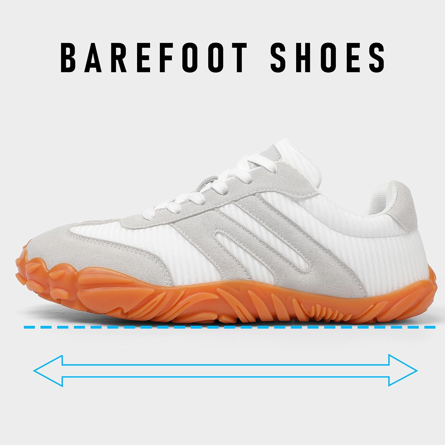 Minimalist Barefoot Shoes for Men Women Wide Toe Zero Drop Design