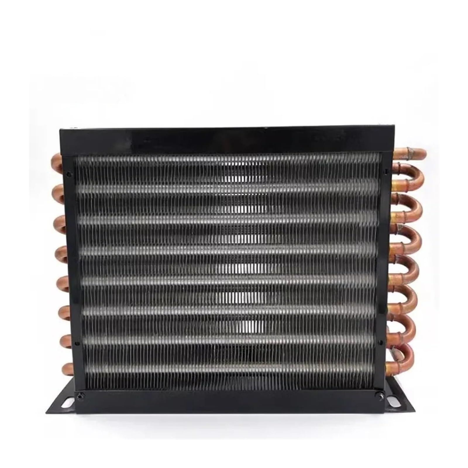 Condensatore for frigorifero con congelatore con ventola in tubo di rame