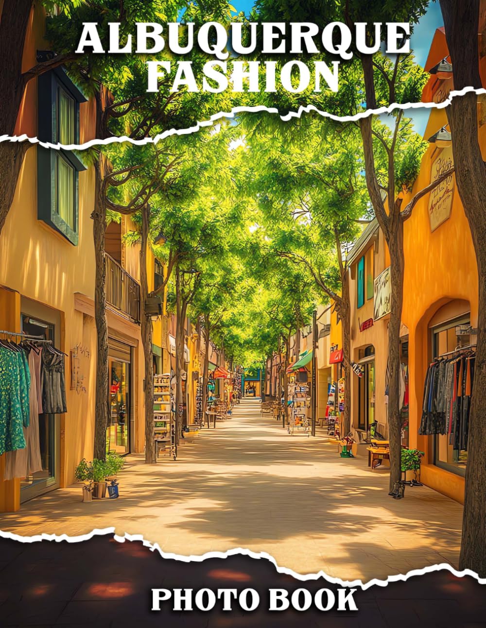 Albuquerque Fashion Photo Book: Southwestern Style Picture for Decor Room, Home | With 40 Illustrations Pages for Trendsetters and Fashionistas