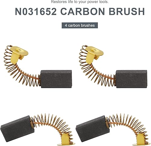 Miniatura 3 de Thaekuns N031652 869659 824216 Router Carbon Brush Set para Porter Cable 6302 6902 690LR 691 6912 694917-4 Pack