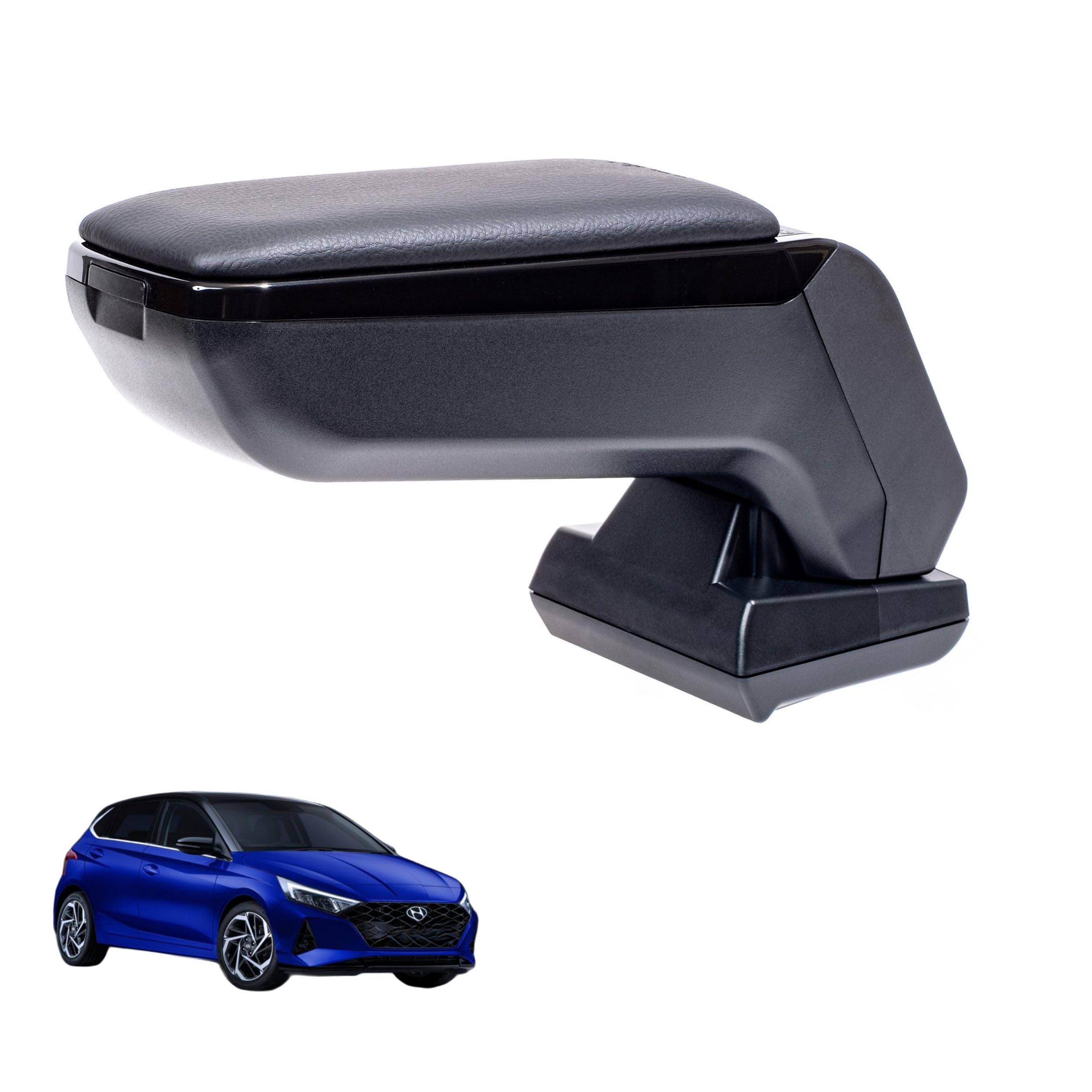 Armlehne Slider Für Hyundai I20 2009-2014 - Verstellbar & Mit Stauraum