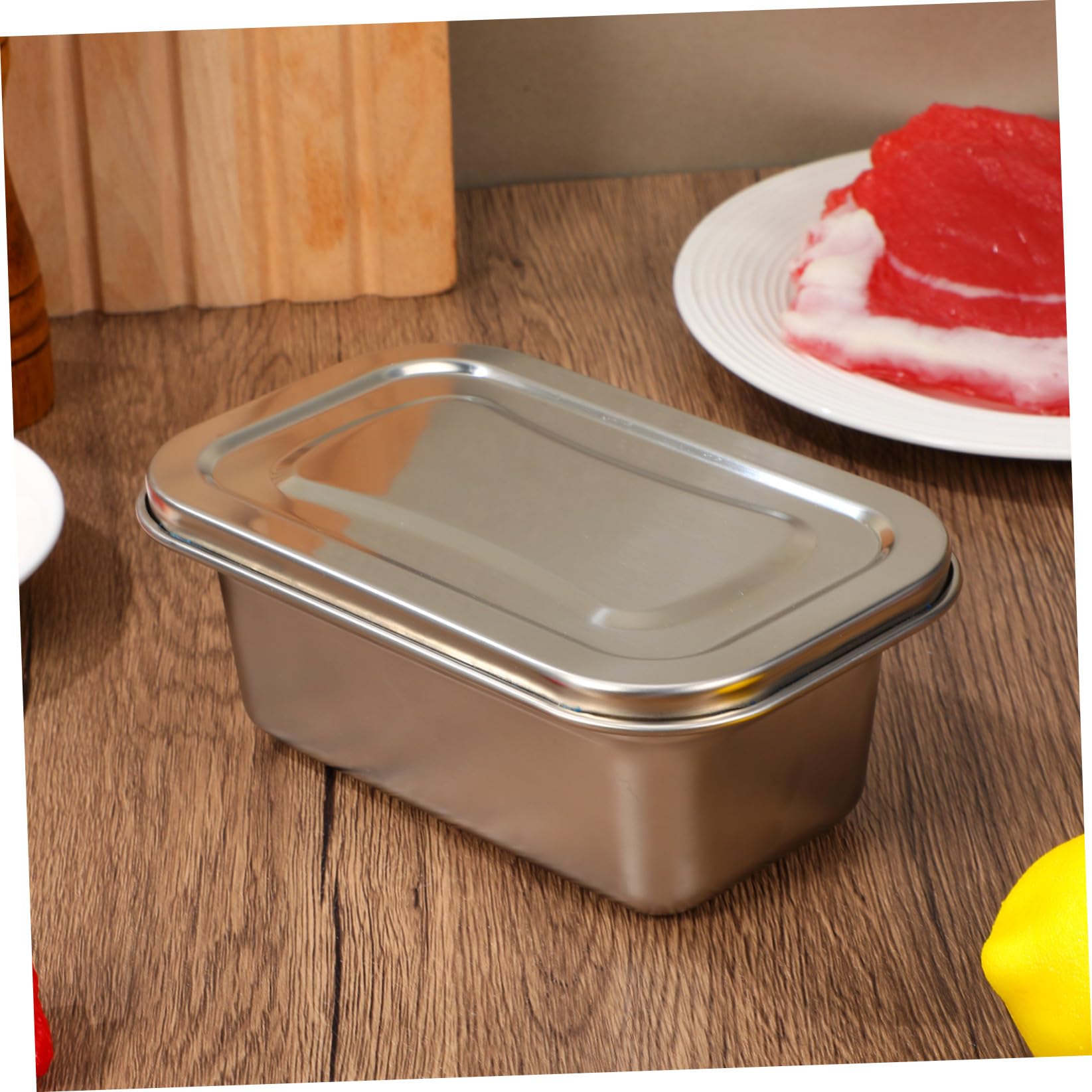 TOYANDONA Edelstahl Gefrierbox Auslaufsicher 720ml für Selbstgemachtes Eis