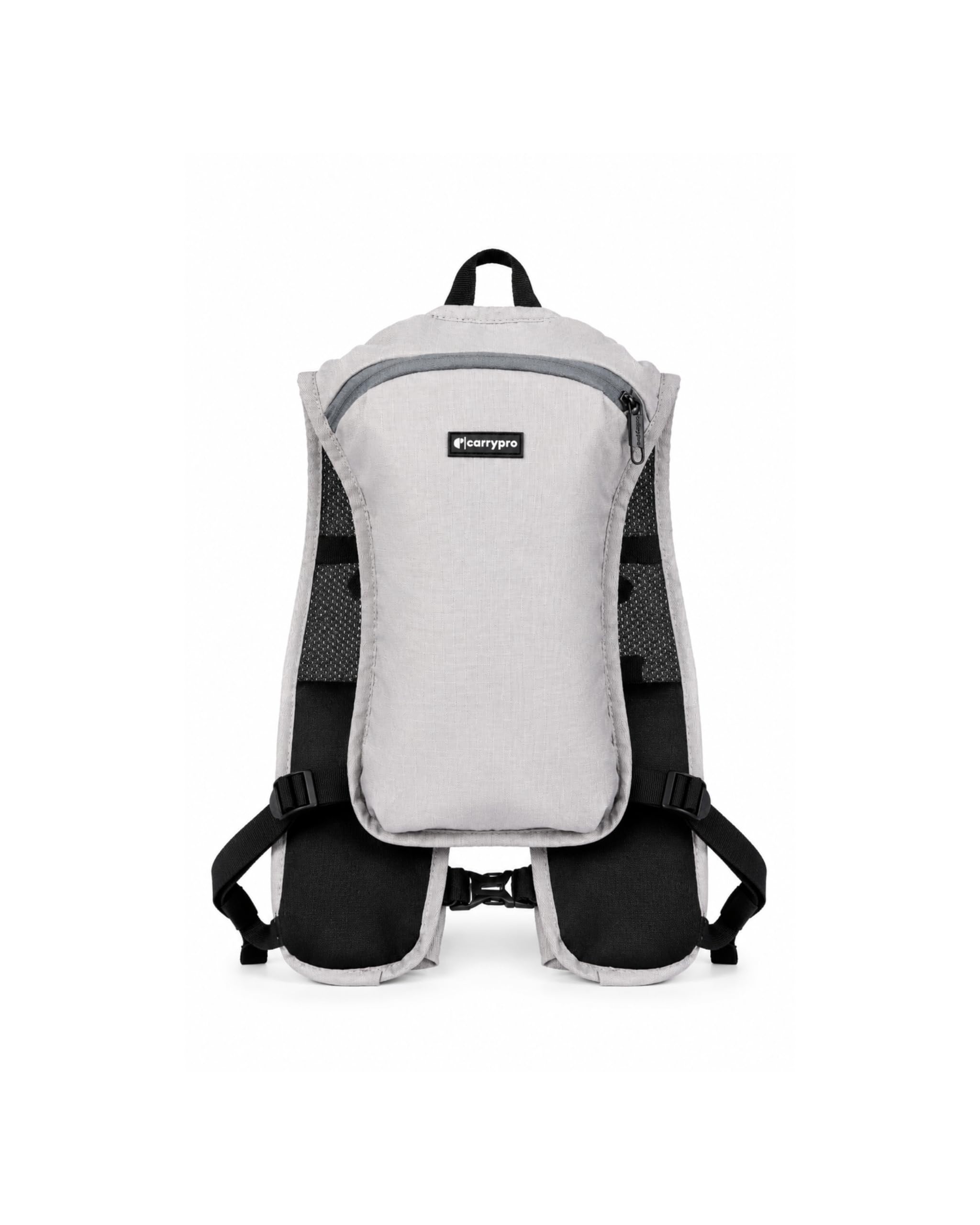 CarryPro Sprint Running Vest Pack | Lightweight Hydration & Storage Vest for Running, Marathon & Outdoor Sports | Breathable, Adjustable Fit | Multi-Pocket Vest Mist Grey-picture-34