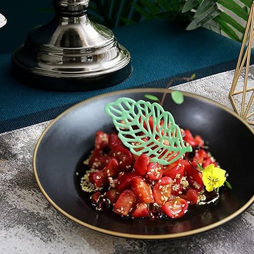 Miniatura 5 de 5 moldes de hojas huecas de silicona para fondant de hojas huecas, molde de silicona 3D de rama de coral, molde de encaje para hornear, hoja,