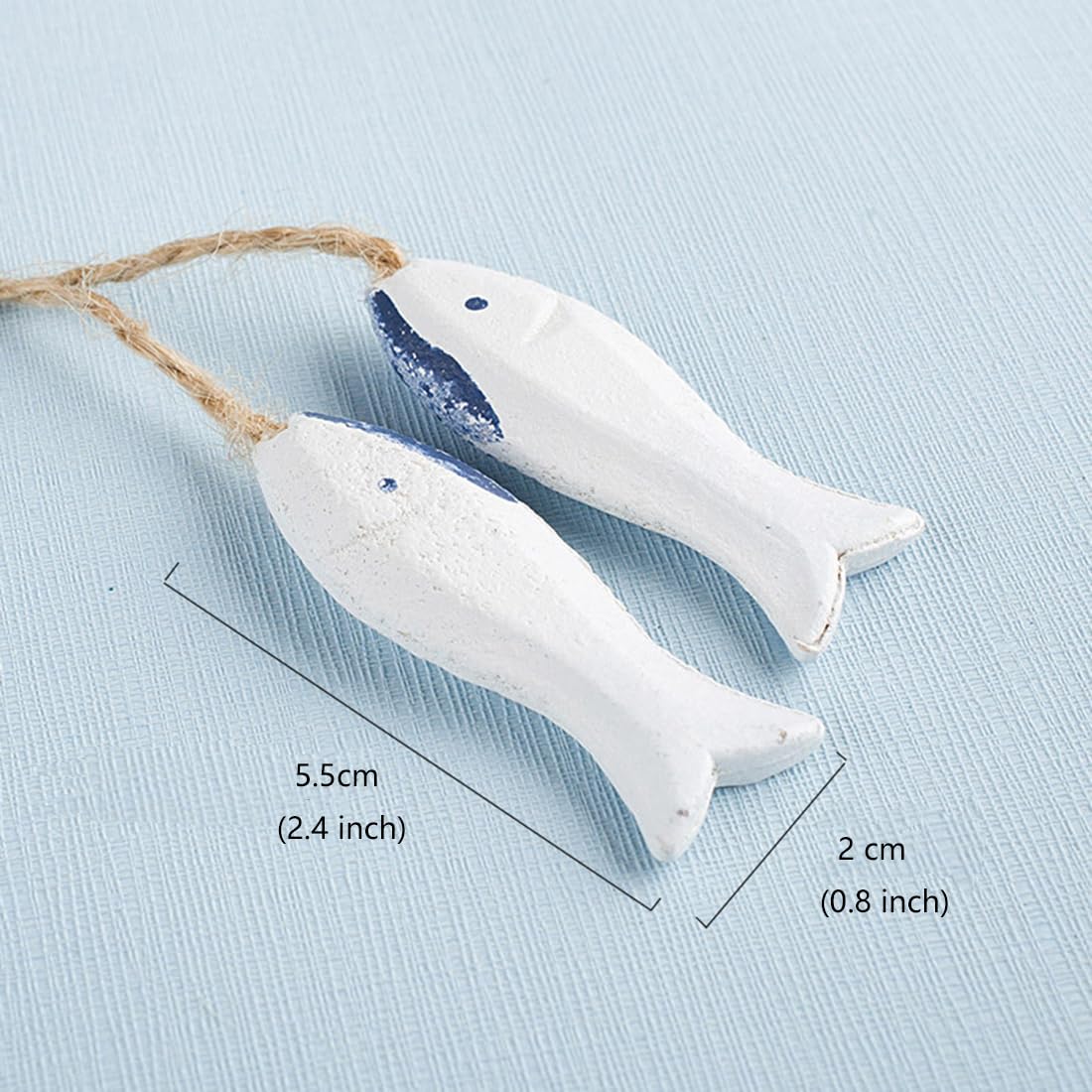 Daimay 14PCS Resin Nautical Ornaments Miniature Beach Ornament Kits Mini Seaside Anchor Beacon Lifebuoy Sailboat Seastar Model Micro Landscape Scenery Decor Aquarium Terrariums Miniature Gardens - Image 2