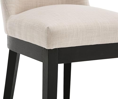 Miniatura 9 de VESCASA Sillas de comedor tapizadas de 18 pulgadas de ancho con respaldo acolchado de 13 pulgadas de alto, sillas de comedor modernas con patas de