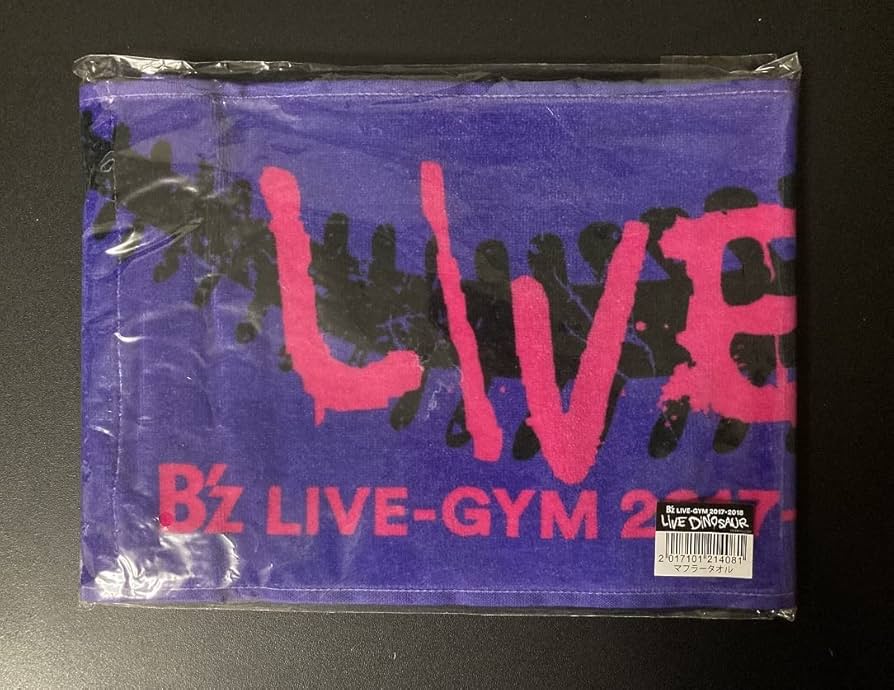 b'z run ツアータオル 稲葉浩志 松本孝弘 ツアーグッズ（返品