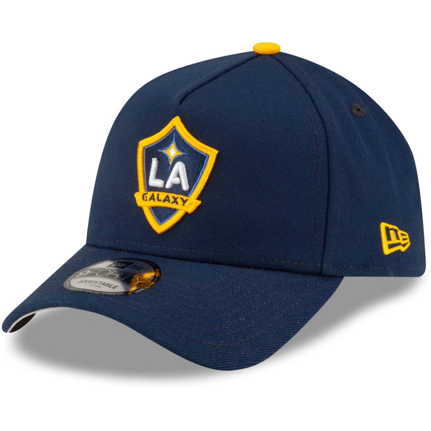 New Era Unisex Navy 9Forty A-Frame Snapback Cap - Los Angeles Galaxy