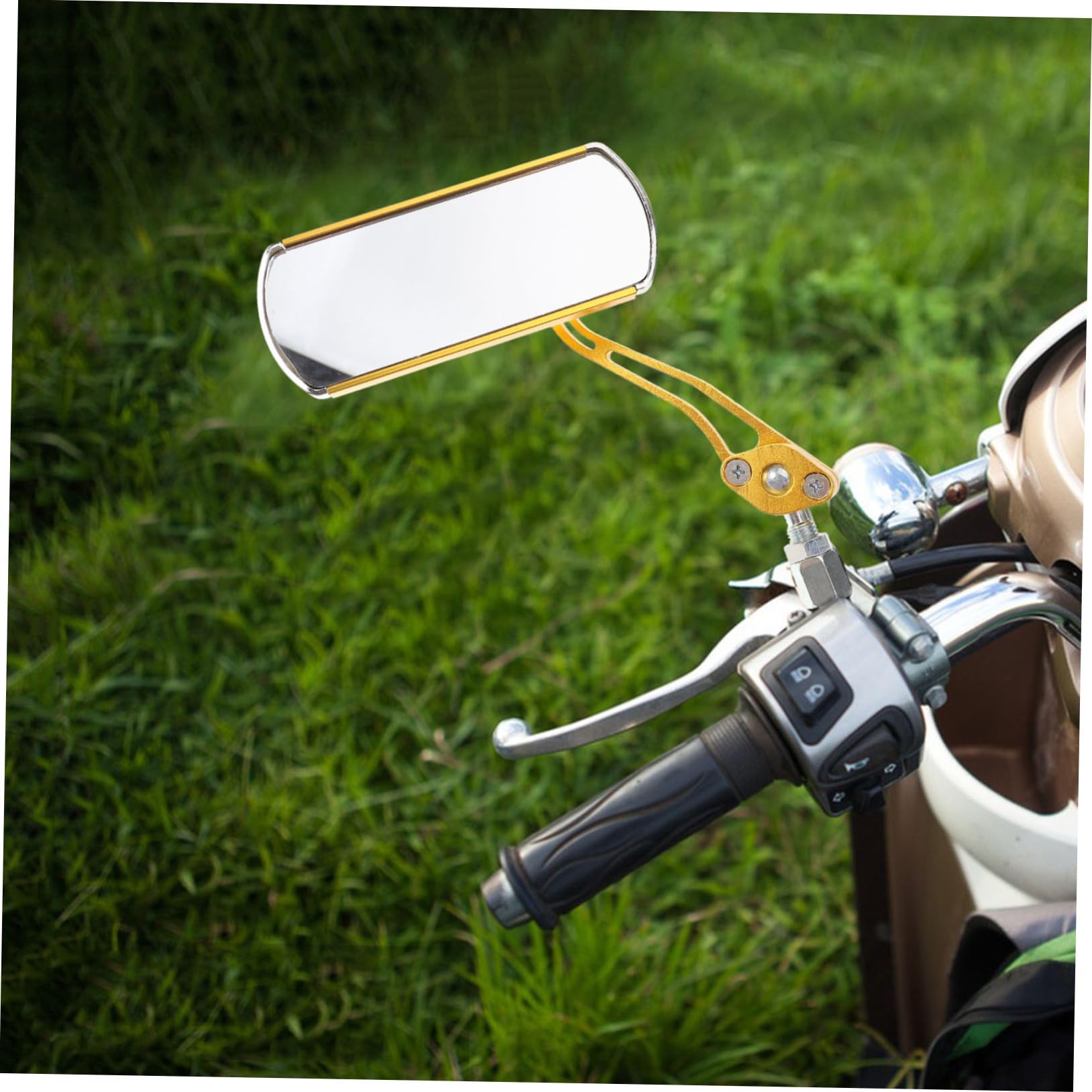 Hemobllo 2pezzi Specchietto Retrovisore Per Bicicletta e Scooter Elettrici Specchietti Retrovisori Regolabili Per Accessori Per Biciclette e Mountain Bike