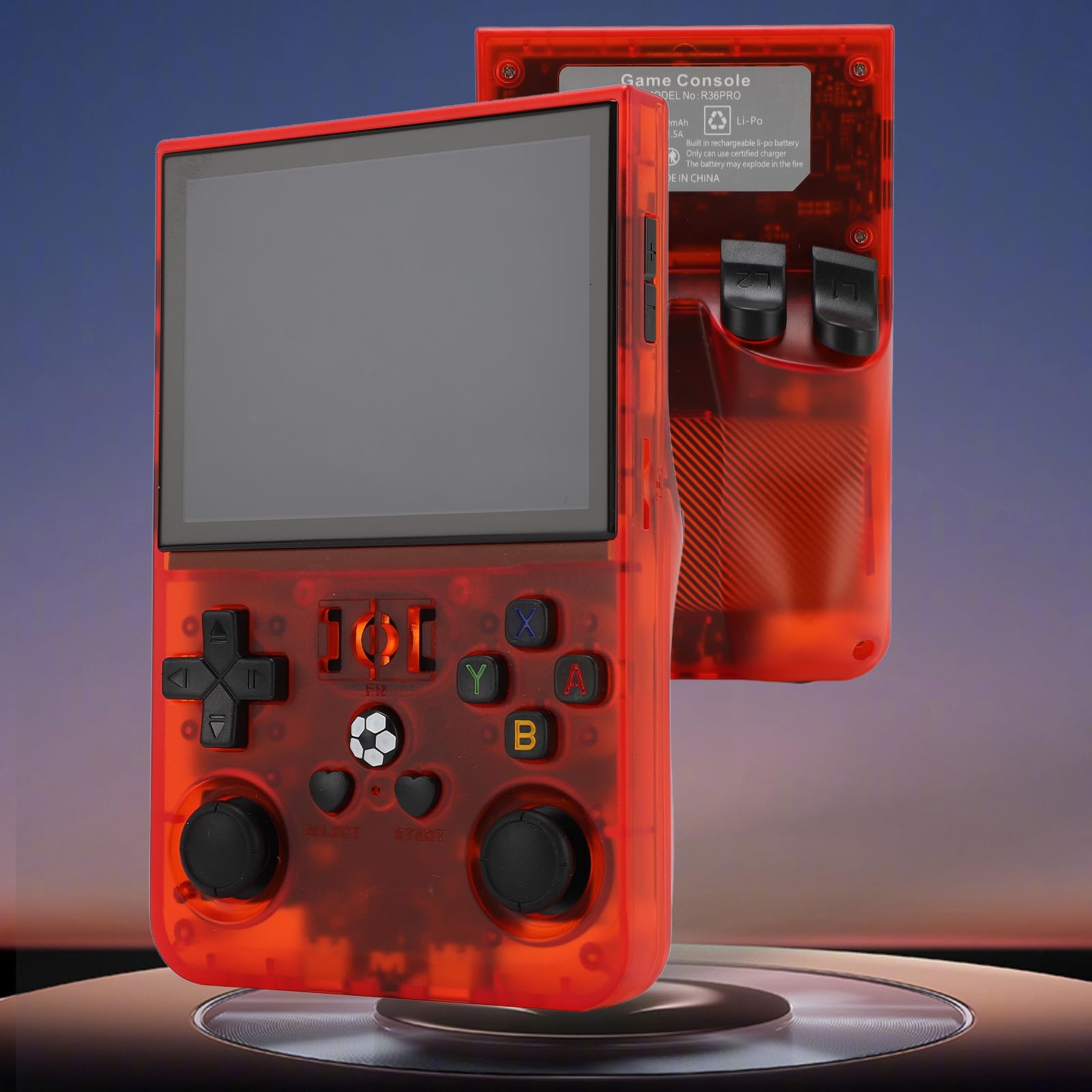Generic Przenośna Konsola do Gier Wideo, Ręcznie -held Retro Game Konsola 64 Bit na Podróże dla Dzieci (128GB)