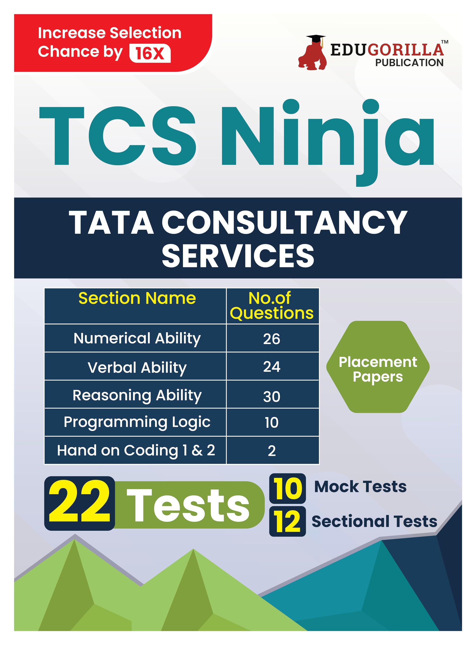 Buy EduGorilla TCS Ninja Preparation Book 2024 - 10 Full Length