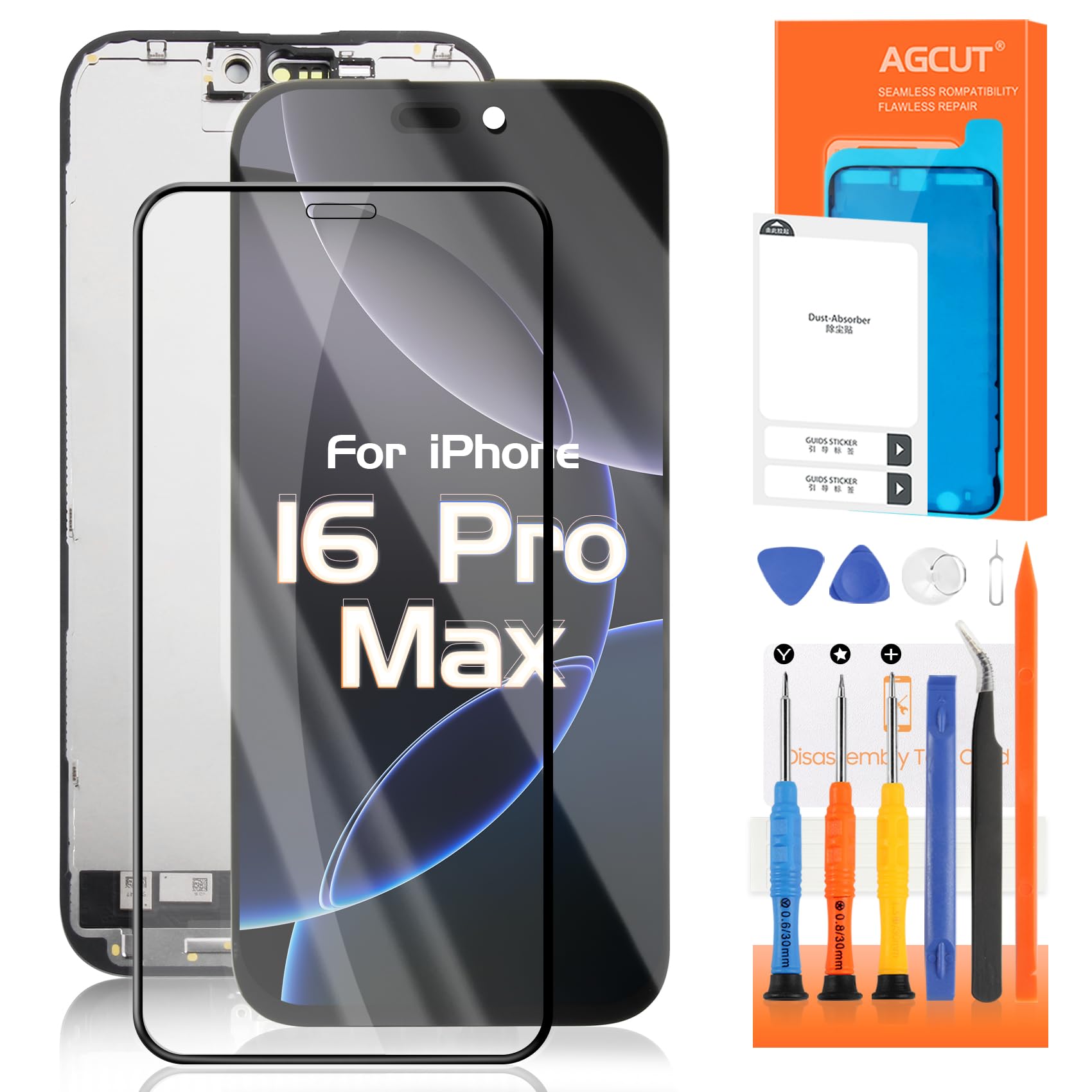 Reparo TFT Écran LCD Pour IPhone 16 Pro Max Replacement Pour