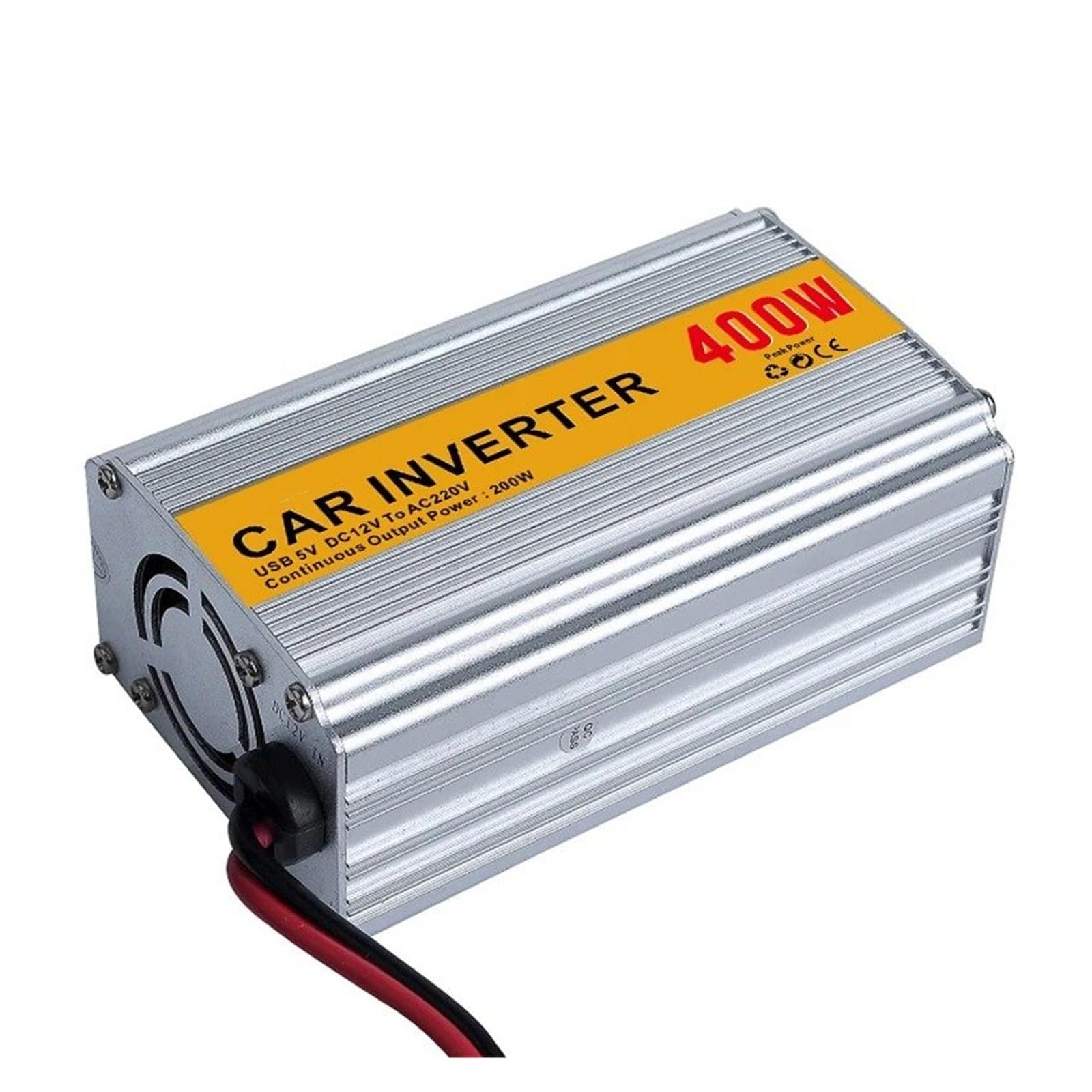 Potenza Convertitore Potenza Picco Inverter Sinusoidale Modificato 12V 220V 50Hz 400W Adattatore Convertitore Caricabatteria Per Auto Spina Universale