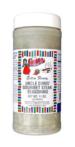Bolner's Fiesta Brand Uncle Chris - Condimento gourmet para carne, 11 onzas disponible en Yaxa Costa Rica