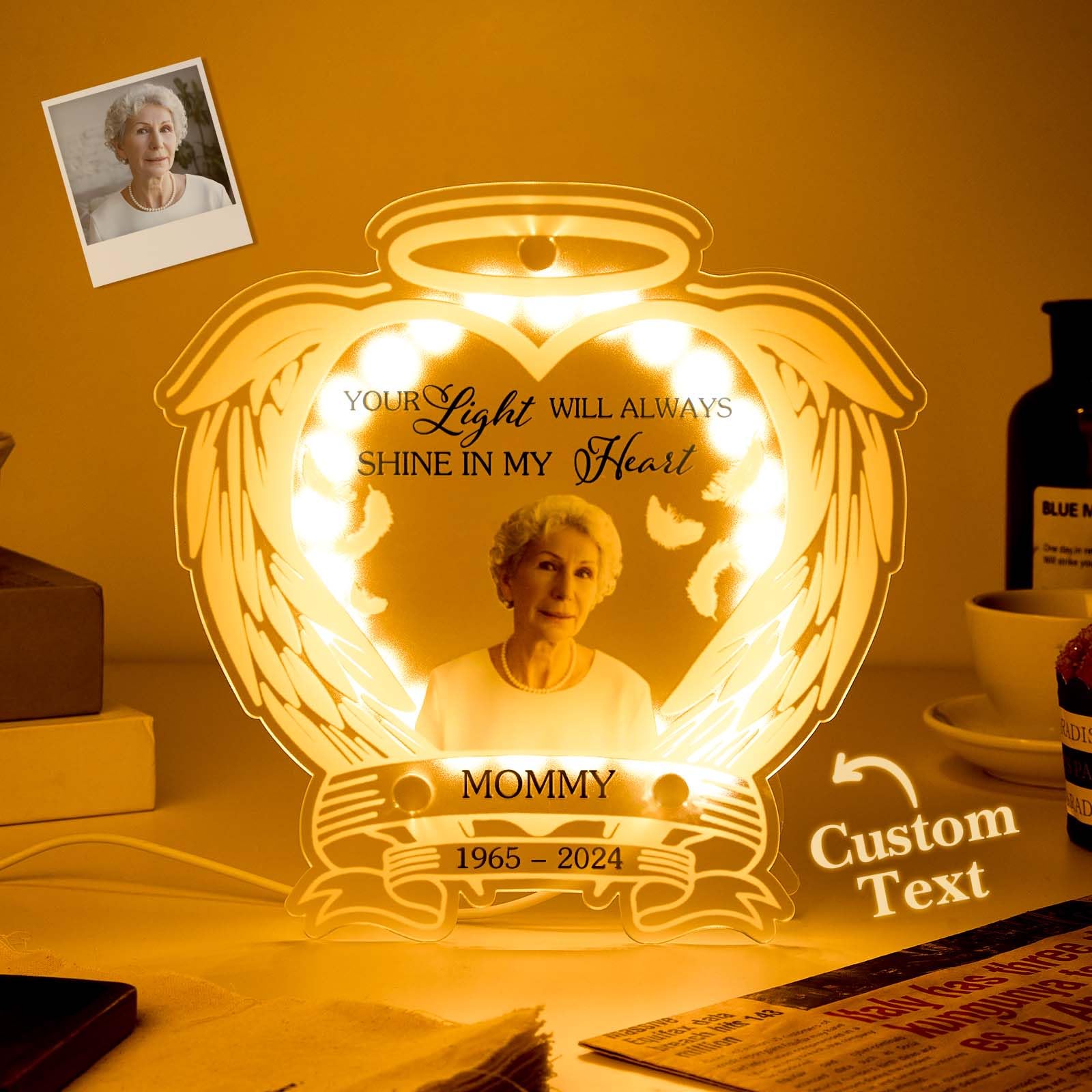Amazon.com: Personalized Memorial Light Sympathy Gift for Loss