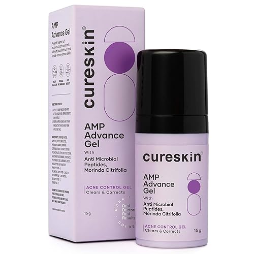 Cureskin AMP Advance Gel  Tratamiento reparador de manchas de acné para rostro y cuerpo