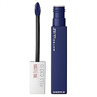 Vista 17 de Maybelline Super Stay Matte Ink Liquid Lip Color, colección de labiales Moodmakers, larga duración, maquillaje de labios a prueba de transferencia