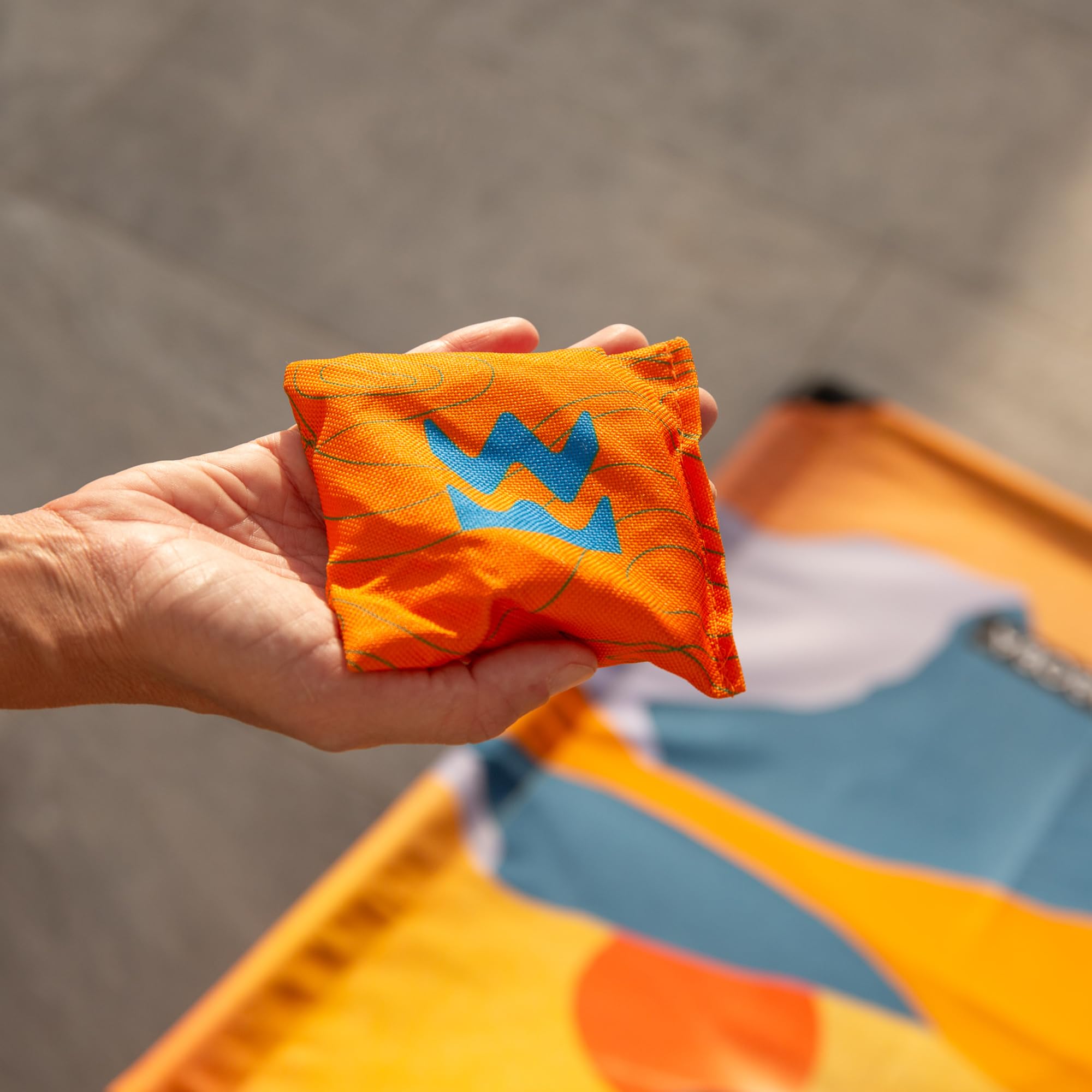 Waboba Cornhole Spielset - Leichtes Reisespiel für Outdoor-Spaß