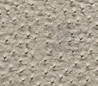 Vinyl Ostrich EMU Fake Leather Upholstery 54" Wide Sold By The Yard ICE