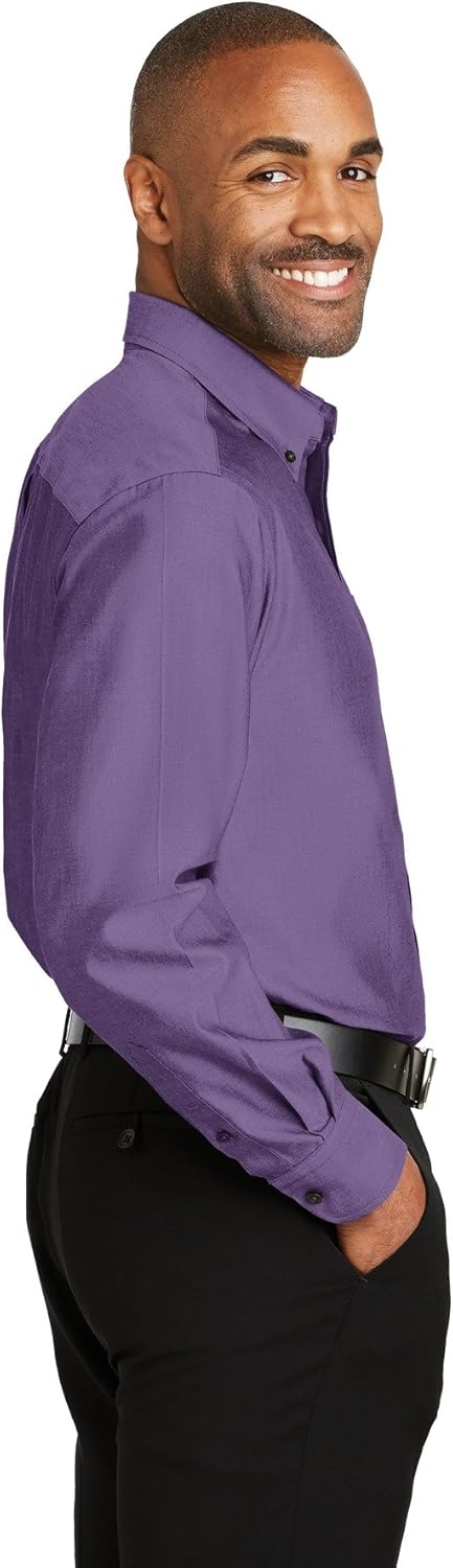 Red House Men's Non Iron Pinpoint Oxford