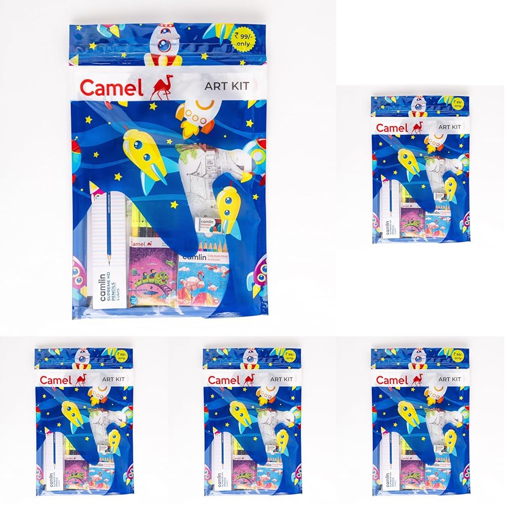 Camel Multicolor Art Kit - Drawing & Coloring Fun -4