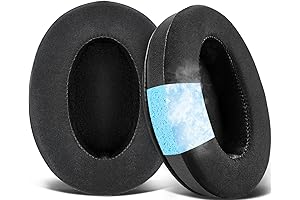 Replacement Ear Cushions Fit for Audio-Technica ATH M50X & HyperX Cloud