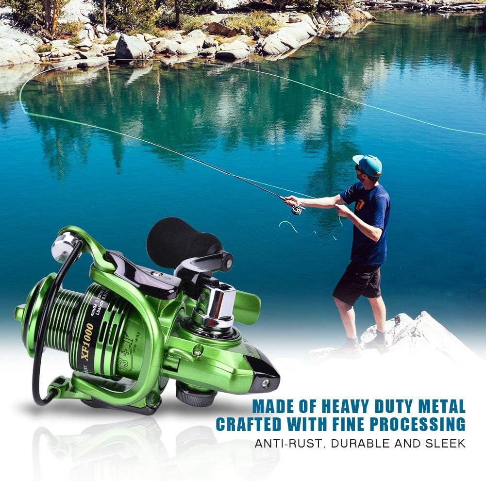 Fishing Reel Smooth Powerful Fresh Saltwater Fishing Reels for Fishing Tackle Accessory(XF1000)