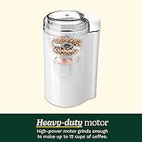 Vista 4 de Cuisinart DCG-20BN Café, amoladora de cuchillas, color blanco