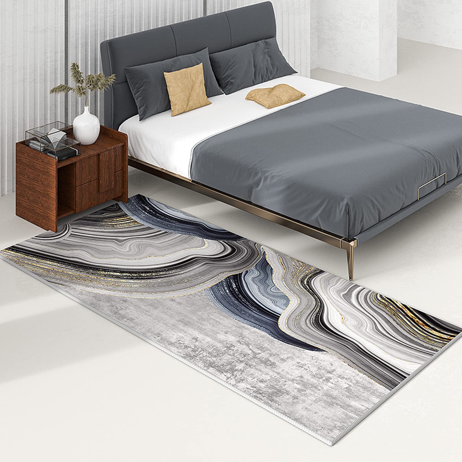 Nowoczesny Runner Dywan Nocny Obszar Na Schody Fazardowe Dekoracje Piętro Kuchnia Dekoracje Dekoracje Bezpoślizgowe Bardzo długie - szerokość 60 cm 70 cm 80cm 90 cm 100 cm 120 cm (Size : 60x600cm)