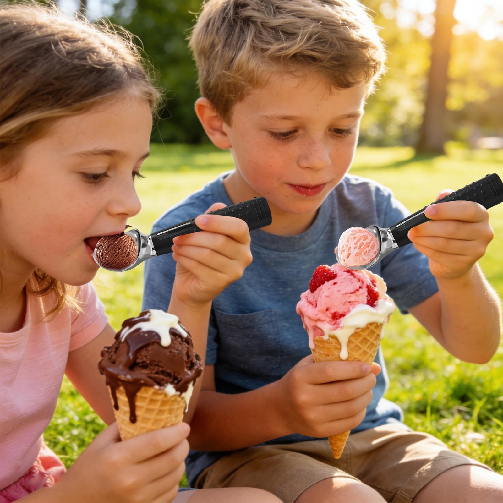 per ghiaccio accessorio da cucina ricaricabile | Cucchiaio da ghiaccio elettrico casalingo, Cucine per studenti, Feste, Buffet, Cupcakes, Dolci, Pasticcerie, Dolci