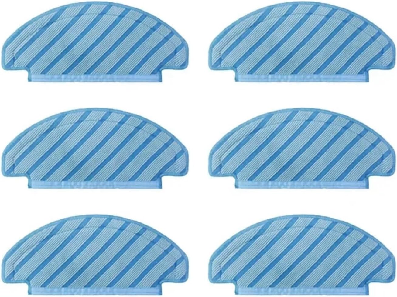 Washable Cloth Mop Pads Compatible For Ecovacs,/T8 Max/ T8/ T9/ T9 AIVI /N8 Pro Plus/ N8 Pro/Yeedi Vac Robot Vacuum(6pcs)