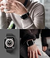 Vista 8 de Ringke Funda delgada de 1.575 pulgadas (1.575 pulgadas) compatible con Apple Watch Series 6, 5, 4, SE (2020), SE (2022) de 1.575 pulgadas