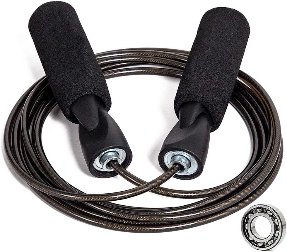 Jump Rope Speed Jumping Steel Wire Unders Boxing Skipping Workout Fitness Exercise Training Adjustable Length