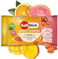 Vista 14 de SaltStick Gomitas energéticas con electrolitos, paquete variado, gomitas de electrolitos fáciles de masticar, masticables energéticos que saben