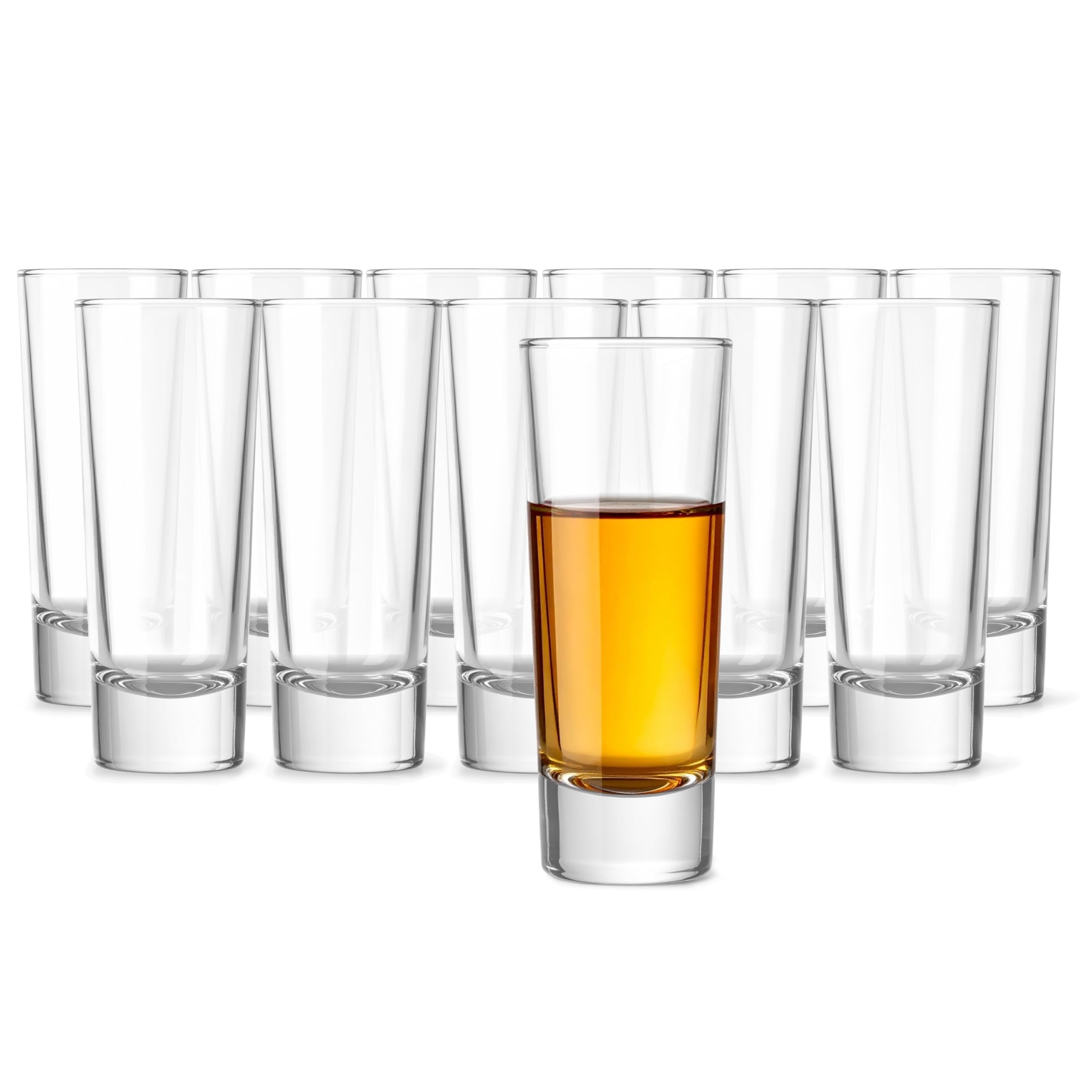 Glasmark KROSNO 1992 Bicchierini da Shot con Fondo Pesante – Set 12 Pezzi – 65 ml – Trasparente – Lavabile in Lavastoviglie